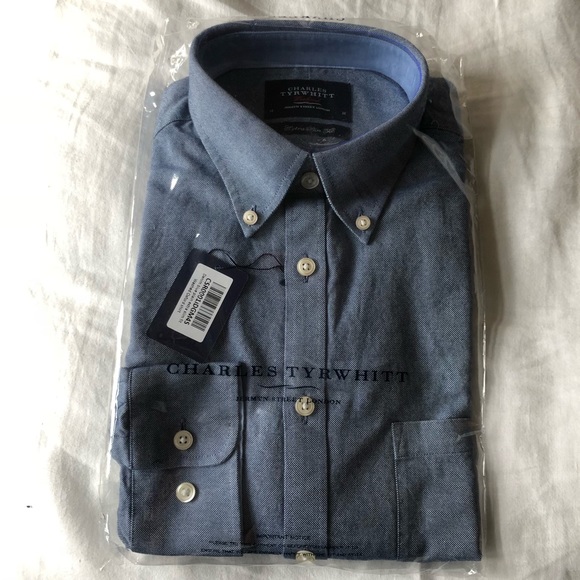 charles tyrwhitt denim shirt
